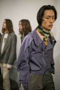 Backstage at Per Götesson Men's Fall 2019