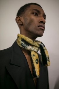 Backstage at Per Götesson Men's Fall 2019