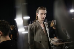 Backstage at Rick Owens Men's Fall 2019