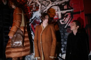 Backstage at Rick Owens Men's Fall 2019