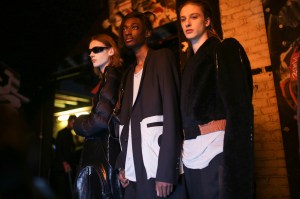 Backstage at Rick Owens Men's Fall 2019