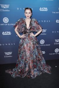 Lily CollinsThe Art of Elysium's 12th Annual Black Tie Event 'Heaven', Arrivals, Los Angeles, USA - 05 Jan 2019