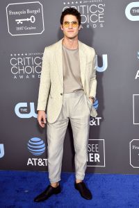 Darren Criss24th Annual Critics' Choice Awards, Arrivals, Barker Hanger, Los Angeles, USA - 13 Jan 2019Wearing Armani