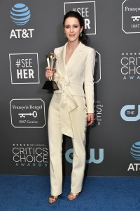 Rachel Brosnahan24th Annual Critics' Choice Awards, Press Room, Barker Hanger, Los Angeles, USA - 13 Jan 2019Wearing Carolina Herrera
