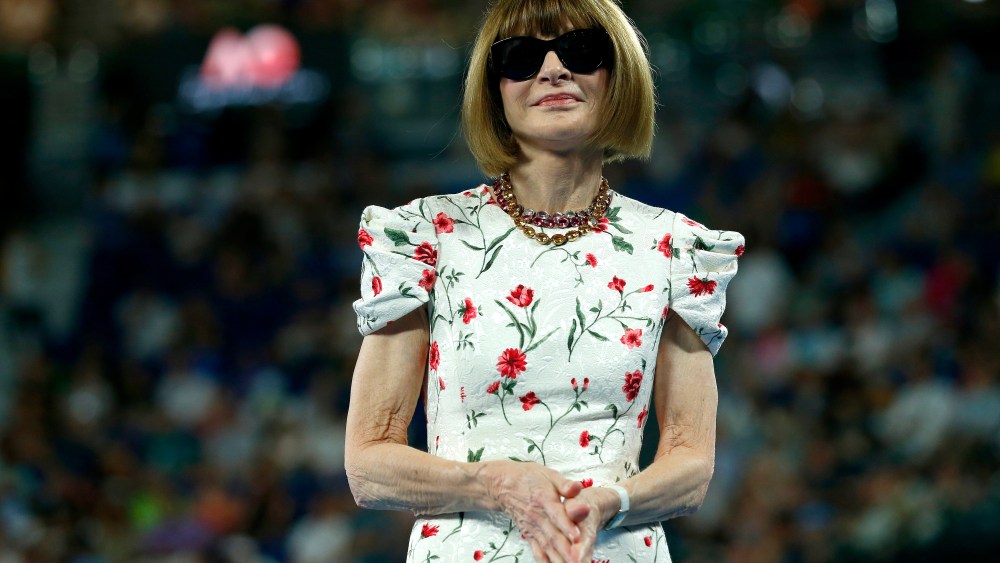 Anna Wintour is known to be an ardent fan and player of tennis.