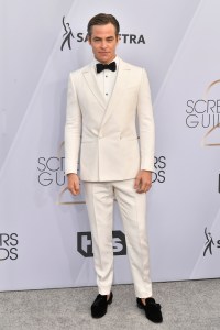 Chris Pine25th Annual Screen Actors Guild Awards, Arrivals, Los Angeles, USA - 27 Jan 2019