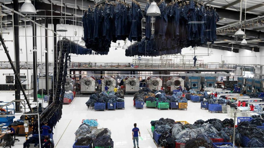 Saitex denim factory