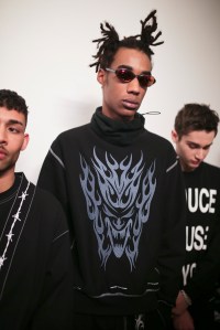 Backstage at United Standard Men's Fall 2019