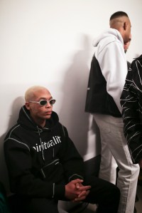 Backstage at United Standard Men's Fall 2019