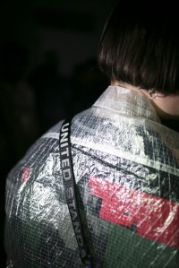 Backstage at United Standard Men's Fall 2019