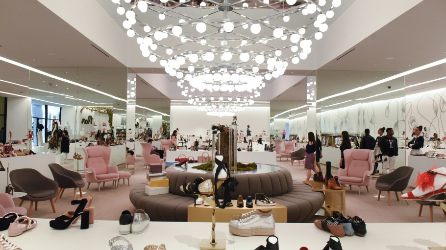 Saks Fifth Avenue store inside Brookfield Place in New York
