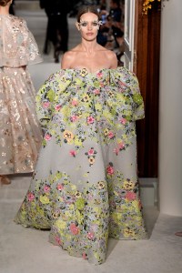 Natalia Vodianova on the catwalk