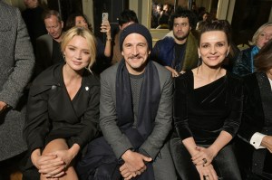 Virginie Efira, Guillaume Canet and Juliette Binoche