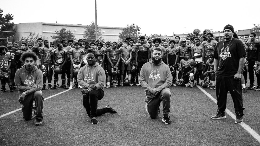 State Bags' "Why We Kneel" campaign.