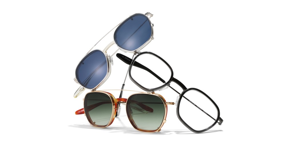 Barton Perreira eyewear.