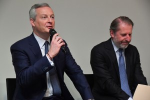 Bruno Le Maire and Guillaume de Seynes