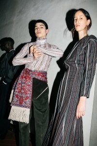 Backstage at Y/Project Men's Fall 2019