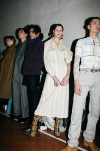 Backstage at Y/Project Men's Fall 2019