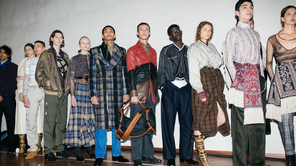 Backstage at Y/Project Men's Fall 2019