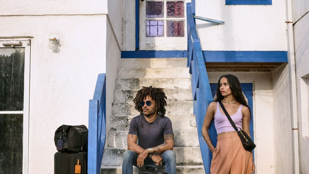 Lenny and Zoe Kravitz featured in Tumi campaign.
