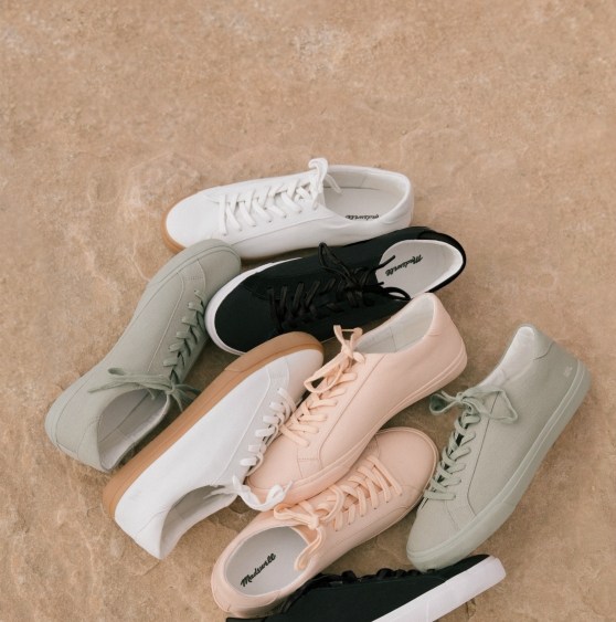 Madewell Releases First-Ever Sneaker Line, "The Sidewalk Collection"