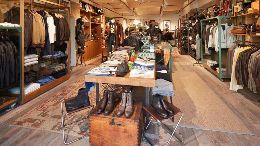 Belstaff Spitalfields store