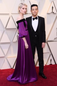 Rami Malek and Lucy Boynton, 2019 Oscars