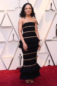 Tessa Thompson in Chanel, 2019 Oscars