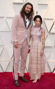 Jason Momoa and Lisa Bonet, 2019 Oscars