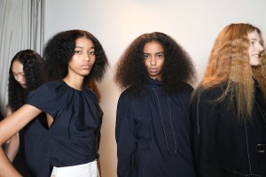 Backstage at 3.1 Phillip Lim RTW Fall 2019