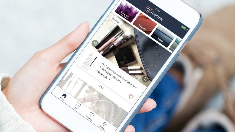 QVC’s new Q Anytime iPhone app is designed to inspire and entertain shoppers coming to the brand through their mobile devices.