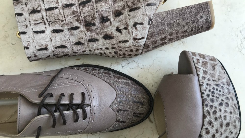 In Fashion Footwear, Leather Gets a Makeover