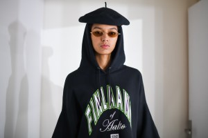 Backstage at Aalto RTW Fall 2019