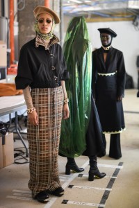 Backstage at Aalto RTW Fall 2019