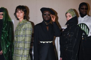 Backstage at Aalto RTW Fall 2019