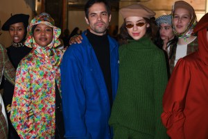 Backstage at Aalto RTW Fall 2019