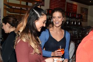 Nina Agdal and Brenna Huckaby
