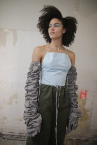 Backstage at Afterhomework RTW Fall 2019, photographed in Paris on February 26, 2019.