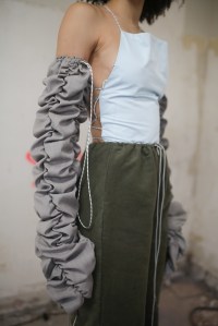 Backstage at Afterhomework RTW Fall 2019, photographed in Paris on February 26, 2019.