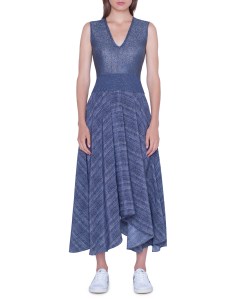 Akris Mixed Media Dress