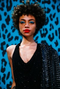 Backstage at Alice and Olivia RTW Fall 2019