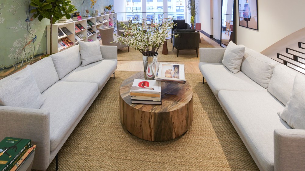Welcome, stranger. Joseph Altuzarra sought to achieve the feeling of home – his home – in the second-floor Salon.