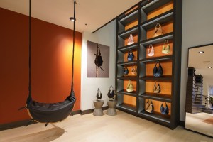 The Play Corner. Handbags to carry and to swing on.