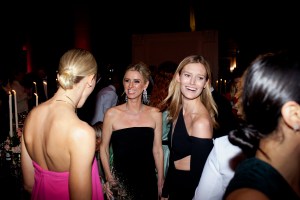 Karolina Kurkova, Nicky Hilton Rothschild and Charlotte Cordes