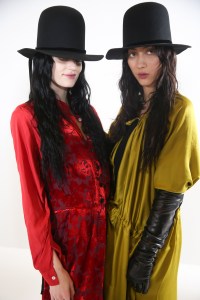 Backstage at Ann Demeulemeester RTW Fall 2019, photographed in Paris on February 28, 2019.
