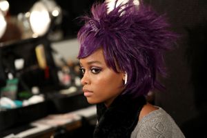 Backstage at Anna Sui RTW Fall 2019