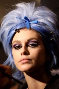 Backstage at Anna Sui RTW Fall 2019