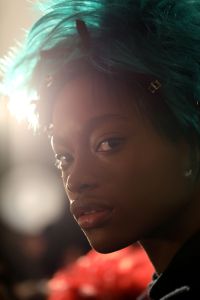 Backstage at Anna Sui RTW Fall 2019