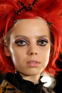Backstage at Anna Sui RTW Fall 2019