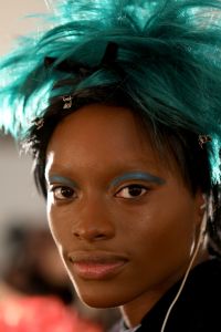 Backstage at Anna Sui RTW Fall 2019